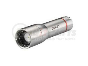 Coast 19696 A25R Rechargeable Pure Beam Focusing Flashlight, Stainless Steel