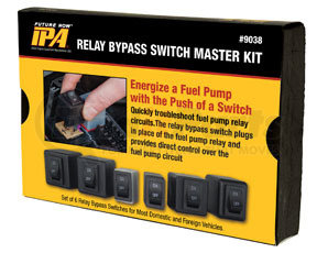 INNOVATIVE PRODUCTS OF AMERICA 9038 Fuel Pump Relay Bypass Master Kit