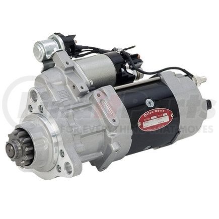 Delco Remy 8201140 Starter Motor - 39MT Model, 24V, SAE 1 Mounting, 12Tooth, Clockwise