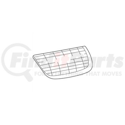 Chrysler 4805107AC Grille - Upper, fits 2001-2004 Chrysler 300M 6 Cyl 3.5L Base