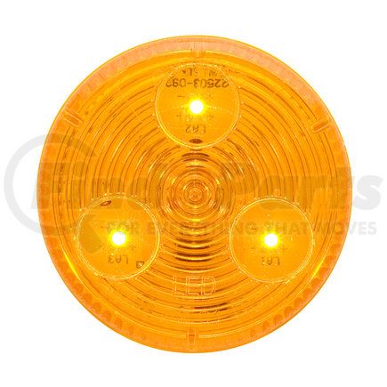 Optronics MCL55AB MCL55 Series Clearance Marker Light - 2" Round, Yellow, Grommet Mount, 12v