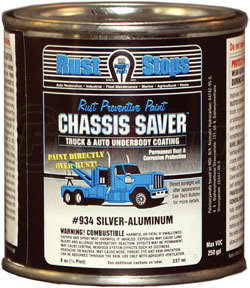 Magnet Paint Co UCP934-16 Chassis Saver™ Silver Aluminum, 1/2 Pints