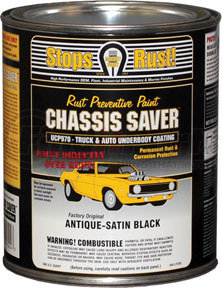 Magnet Paint Co UCP970-04 Chassis Saver™ Antique Satin Black, Quart