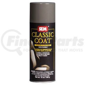 SEM Products 17503 CLASSIC COAT - Flat Black