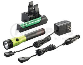 Streamlight 75478 Stinger® LED HL™ Rechargeable Flashlight with PiggyBack® Charger, Lime Green