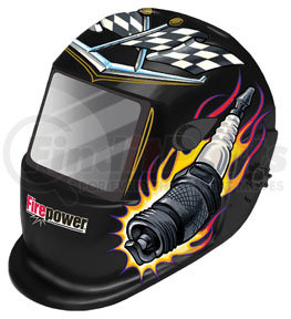 Firepower 1441-0086 Piston and Plug Auto-Darkening Welding Helmet