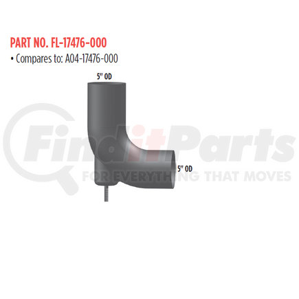 Grand Rock FL-17476-000 ELBOW 90 DEG