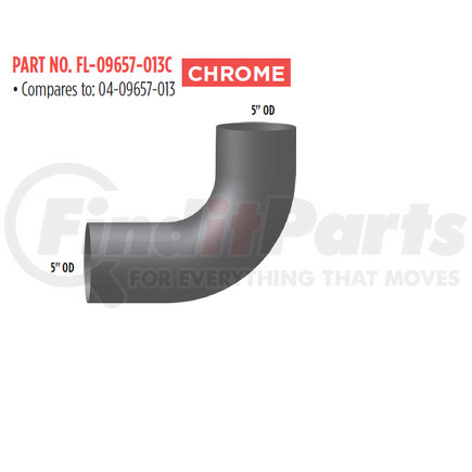 Grand Rock FL-09657-013C ELBOW CHROME