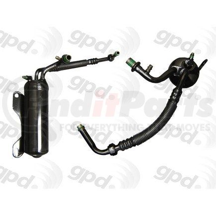 GLOBAL PARTS DISTRIBUTORS 1411886 - a/c accumulator with hose assembly global