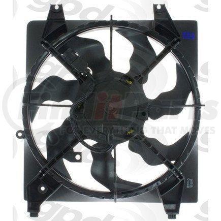 Global Parts Distributors 2811325 gpd Electric Cooling Fan 2811325