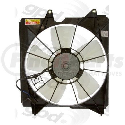 Global Parts Distributors 2811342 gpd Electric Cooling Fan 2811342