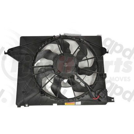 Global Parts Distributors 2811879 gpd Electric Cooling Fan 2811879