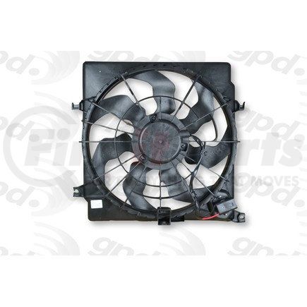 Global Parts Distributors 2811900 Electric Cooling Fan Asse