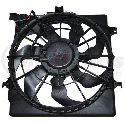 Global Parts Distributors 2811915 gpd Electric Cooling Fan 2811915