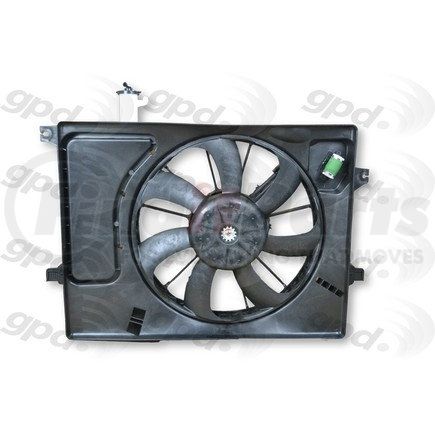 Global Parts Distributors 2811917 gpd Electric Cooling Fan 2811917