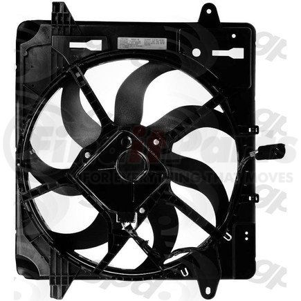 Global Parts Distributors 2811980 gpd Electric Cooling Fan 2811980