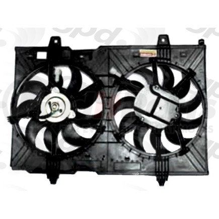 Global Parts Distributors 2811639 gpd Electric Cooling Fan 2811639