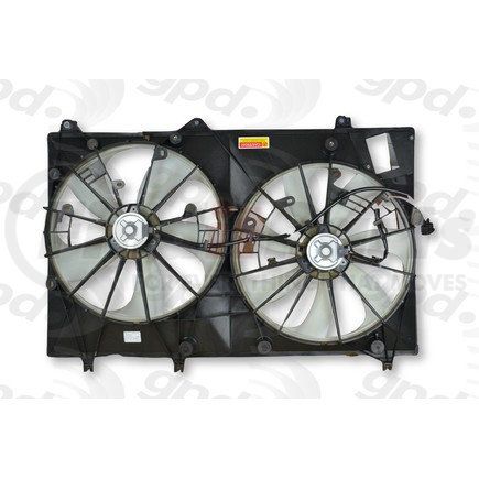 Global Parts Distributors 2811651 gpd Electric Cooling Fan 2811651