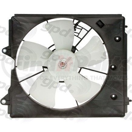 Global Parts Distributors 2811698 gpd Electric Cooling Fan 2811698