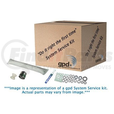 Global Parts Distributors 9441804 A/C Receiver Drier Kit