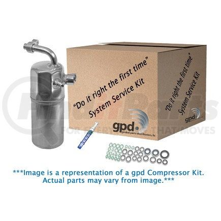 Global Parts Distributors 9442877 A/C Receiver Drier Kit