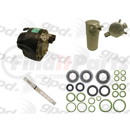 Global Parts Distributors 9611679 A/C Compressor and Component Kit