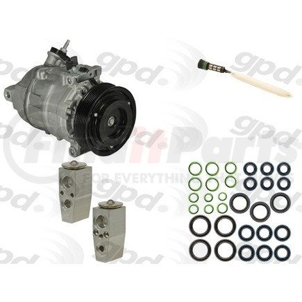 Global Parts Distributors 9611344 gpd Compressor Kit 9611344