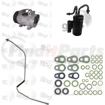 Global Parts Distributors 9622844 gpd Compressor Kit 9622844