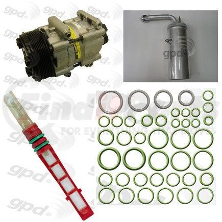 Global Parts Distributors 9632001 gpd Compressor Kit 9632001