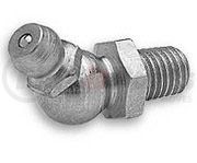 Edelmann 612000 Long 45 Deg. Elbow Grease Fitting, 61/64" Length, 1/4-28 Male Thread, 10000 PSI