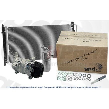 Global Parts Distributors 9711728A A/C Compressor