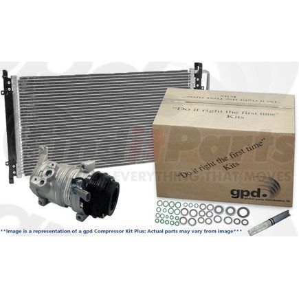 Global Parts Distributors 9742330A A/C Compressor