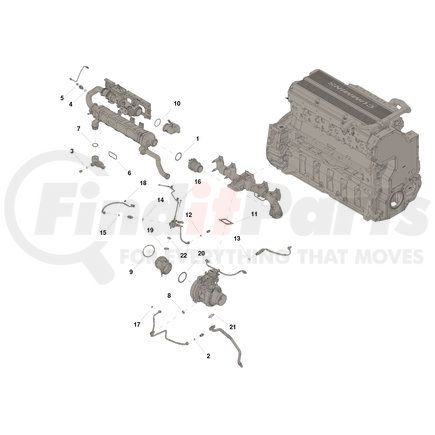 Cummins 2882148 Parts Distribution Center Kit