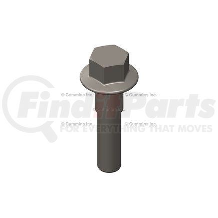 Cummins 3093940 Screw Cap - Hexagon Flange Head