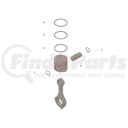 Cummins 3803820 Engine Piston Kit