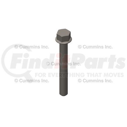 Cummins 4001378 Screw Cap - Hexagon Flange Head