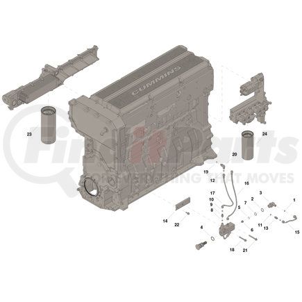 Cummins 4089396 Oil Replenishing System