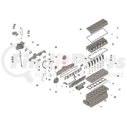 Cummins 4089478 Engine Gasket Set