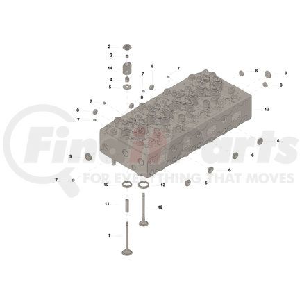 Cummins 4309264 - HEAD,CYLINDER + Cross Reference | FinditParts