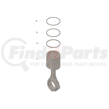 Cummins 4901341 Engine Piston