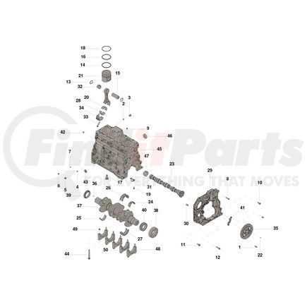 Cummins 4947494 Engine Short Block