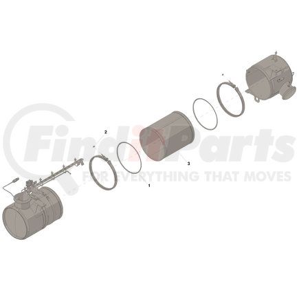 Cummins 5579352 Diesel Particulate Filter (DPF)