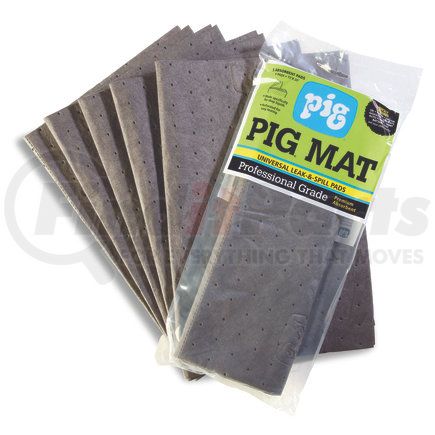 New Pig Corporation 25205 Multi-Purpose Absorbent Mat - Universal, Light Weight Mat, 5-Pack