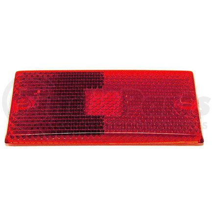 Peterson Lighting 125-15R 125-15 Replacement Lens with Reflex for Clearance/Side Marker - Red Replacement Lens