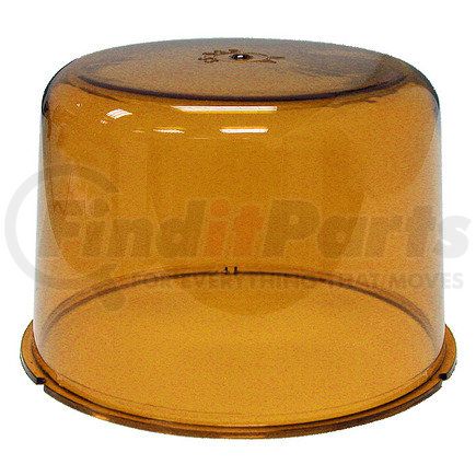 Peterson Lighting 755-15A 755-15 Revolving Emergency Light Replacement Lenses - Amber Replacement Lens