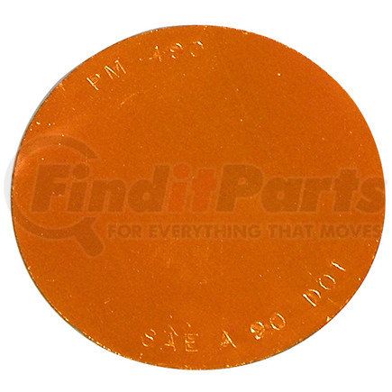 Peterson Lighting B490A 490 Series Spitfire ™ Round Reflector - Amber