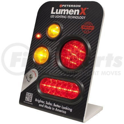PETERSON LIGHTING D24 - lumenx counter display | battery-operated counter display