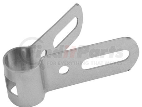 Cham-Cal 70941 Open Road Clamp, 3/4" Tube, 3/8" Slot, Stainless Steel