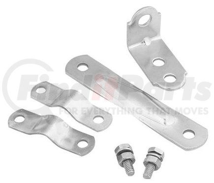 Cham-Cal 70201 Open Road Universal Tube Mounting Kit for 3/4" or 5/8" tube, All Stainless Steel