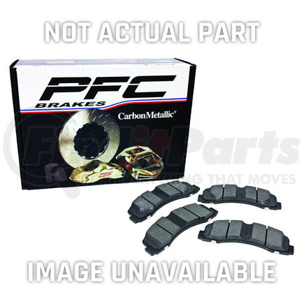 PERFORMANCE FRICTION 0345.10 - brake pads | 345 carbon metallic high performance extended life